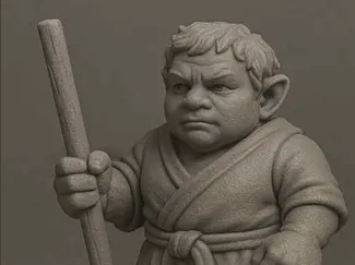 Halfling Monk