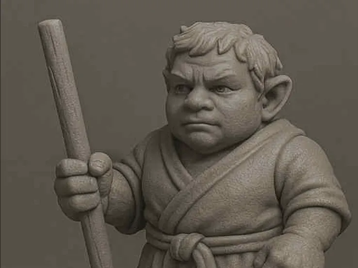 Halfling Monk 