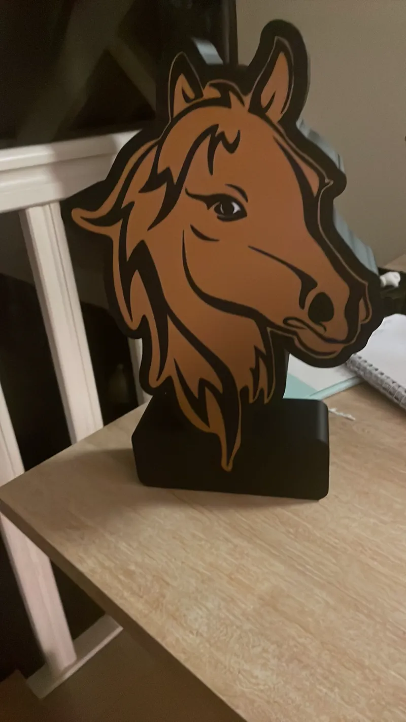 lampe cheval