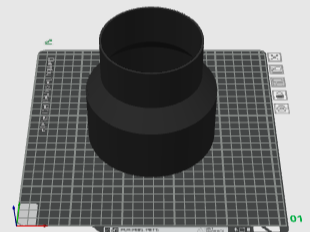 Fallrohr Reduzierstück 125mm auf 100mm