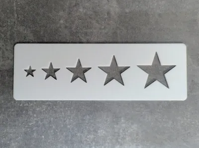 Fivepoint Star Template for Drawing & Crafts