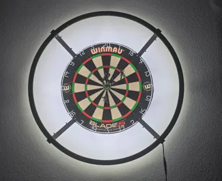 Dartbeleuchtung Dartring Dartscheibenbeleuchtung