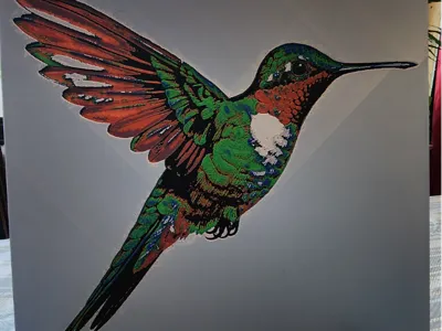 Hummingbird Hueforge