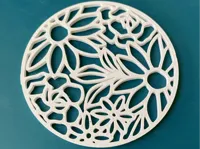 Dessous de verre floral — photo 1