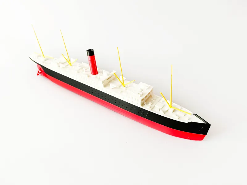 RMS Carphatia Scale Model Replica