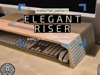Elegant Riser - Monitor- and Laptop Stand.