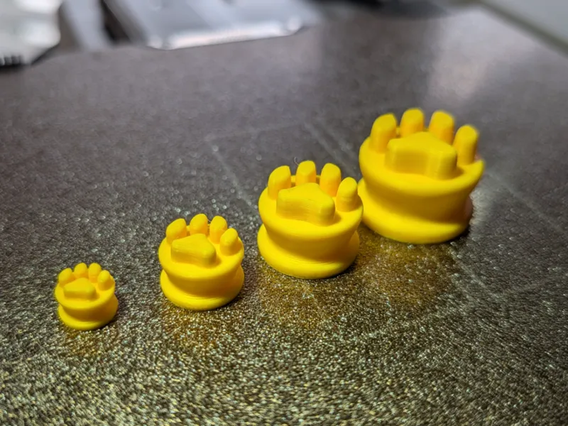 Dog Paw Stamp for Clay