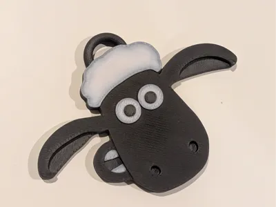 Shaun the Sheep Bag Charm