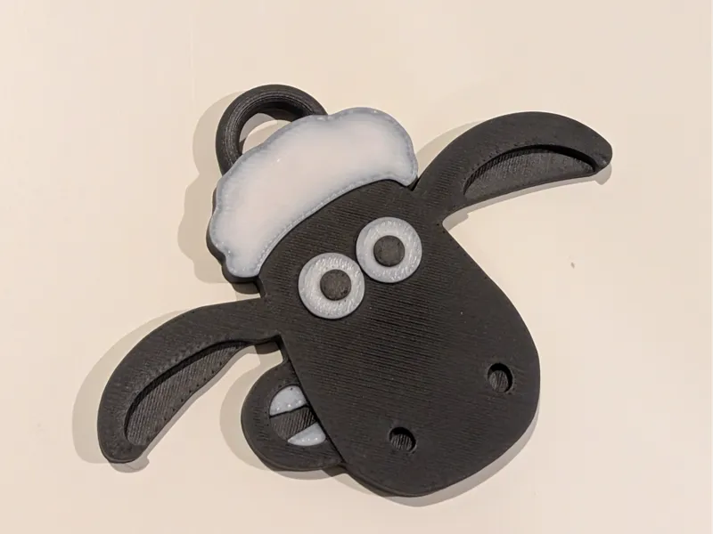 Shaun the Sheep Bag Charm