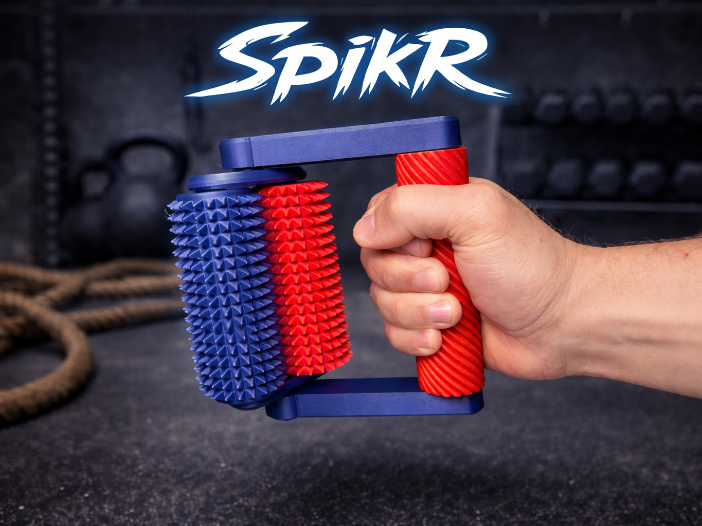 SpikR – Dual Spiked Roller Massager