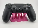Поставка за контролер PS4 в стил Bubble Gum