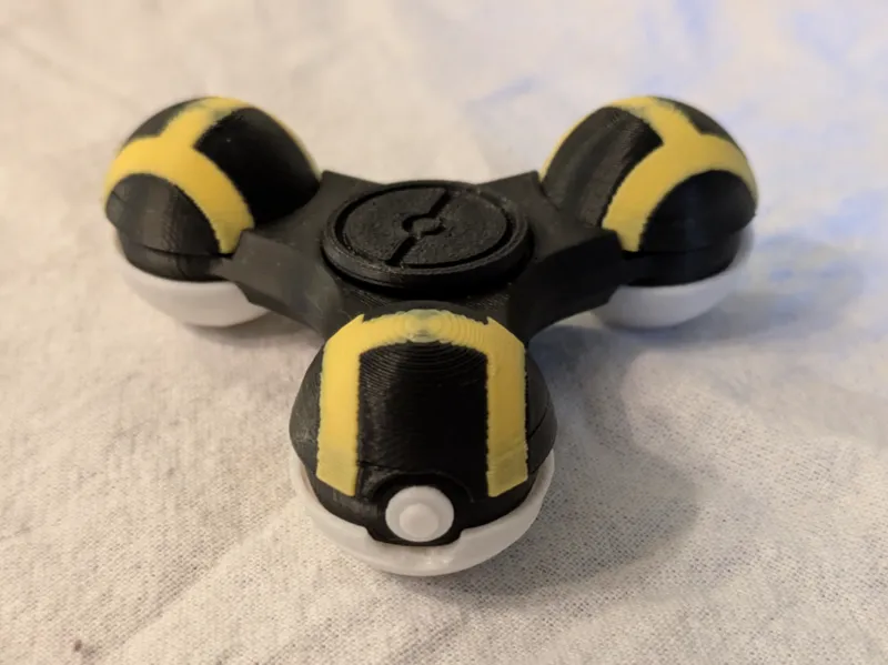 Pokeball Fidget Spinner - Ultra Ball