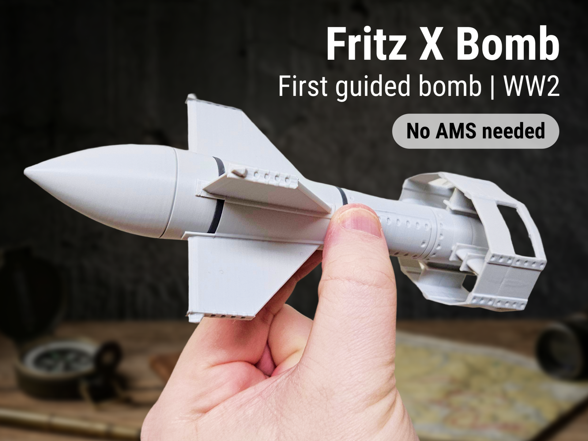Fritz X | World's First Guided Bomb | WW2 - 1