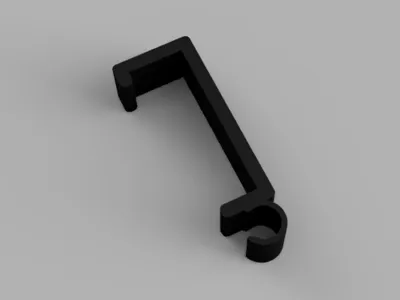 Decorative Hook for Ikea Mosslanda Wall Shelf