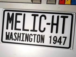 Remnant License Plate - Pacific Drive