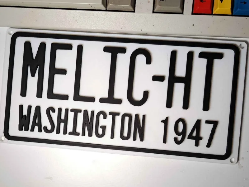 Remnant License Plate - Pacific Drive