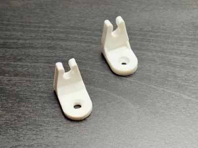 Rod attachment for window blinds