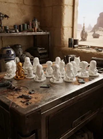 Figura decorativa: Star Wars Sitting Chibi Character Collection — vista de referencia 4
