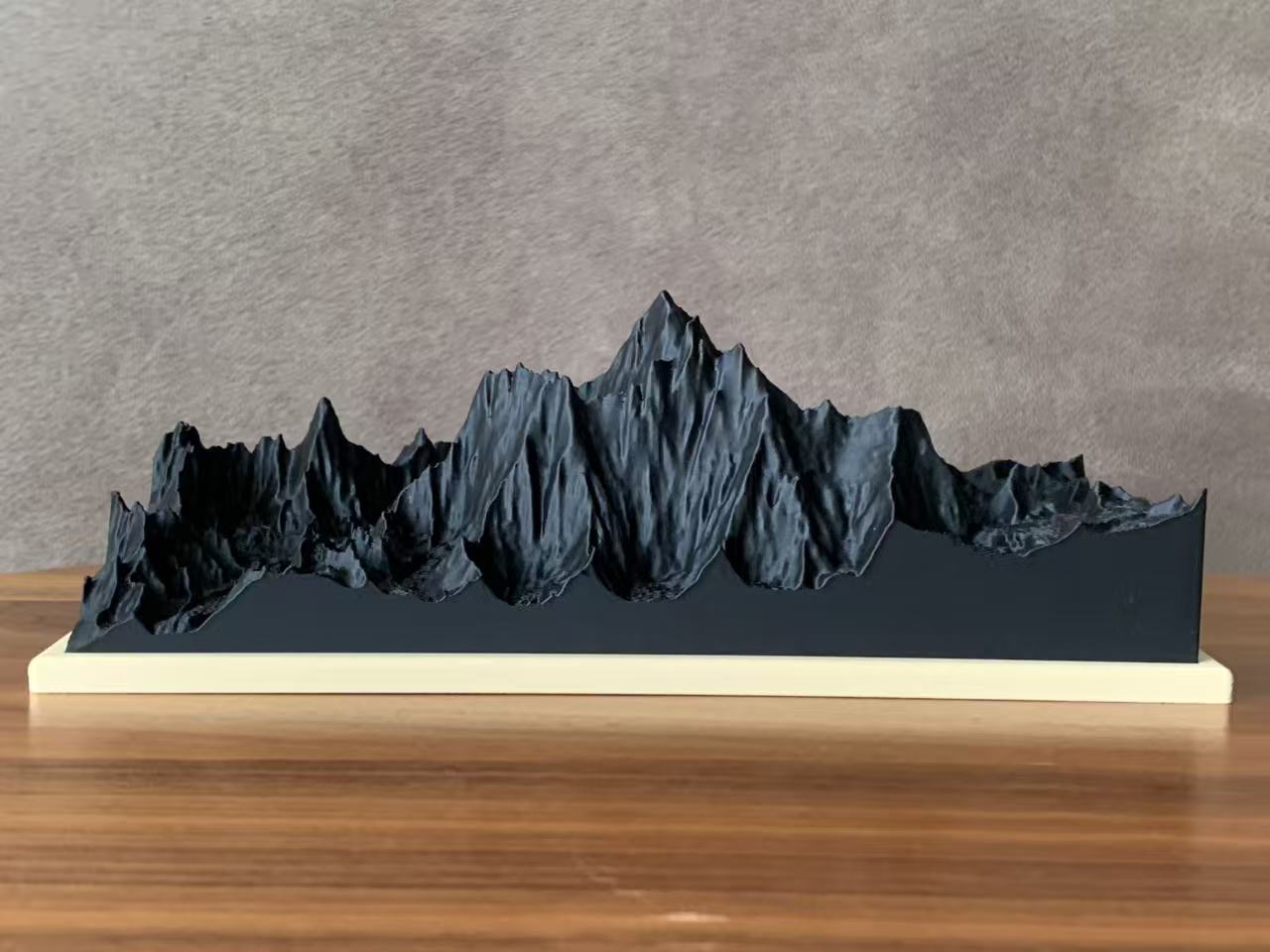 Miniatura 2 do modelo 3D 一套由真实数据(DEM)建立的珠穆朗玛峰