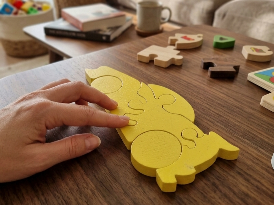 3D Puzzle Auto in Stile Montessori