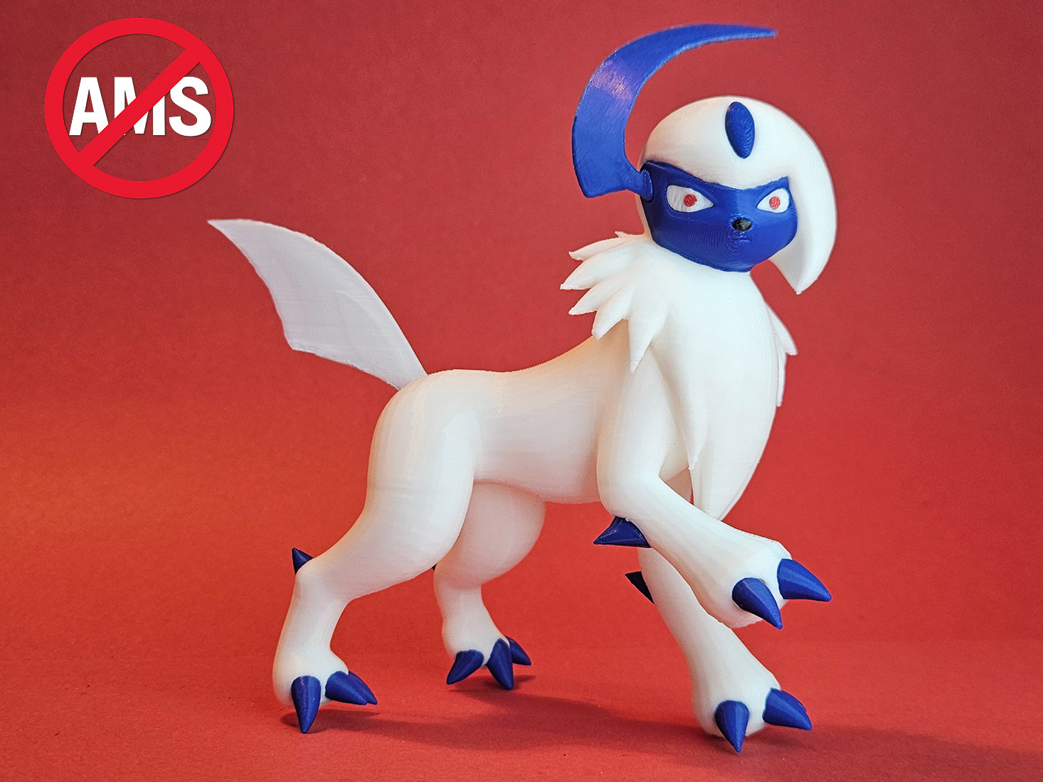 Absol Pokemon — NO AMS Multipart + AMS Multicolor
