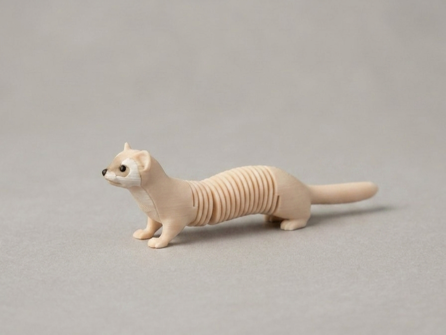 Articulated Weasel – Flexible Segmented Body - 1