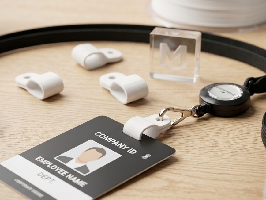 Customizable Durable ID Card Strap / Lanyard Loop