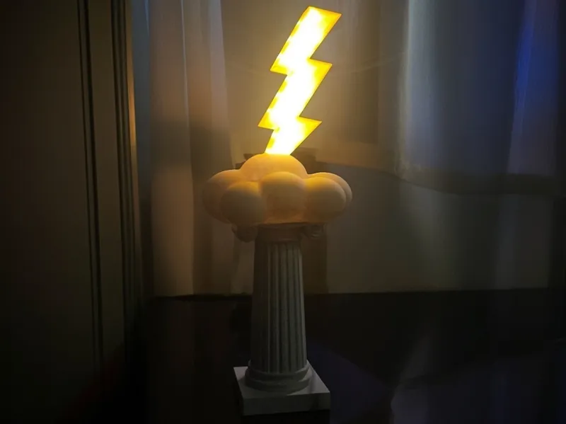The Pillar of lightning