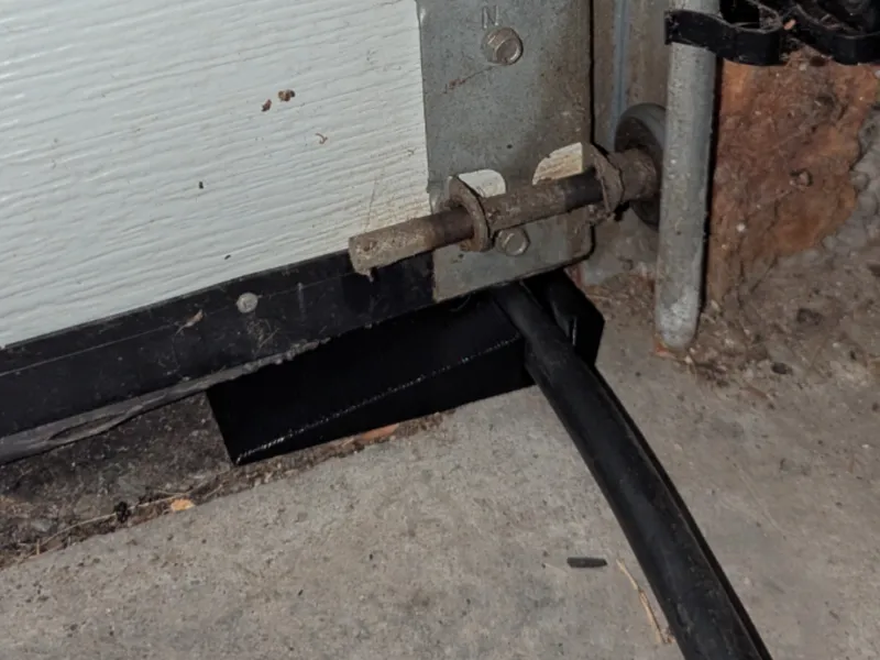Parametric EV Cable Garage Door Gaurd
