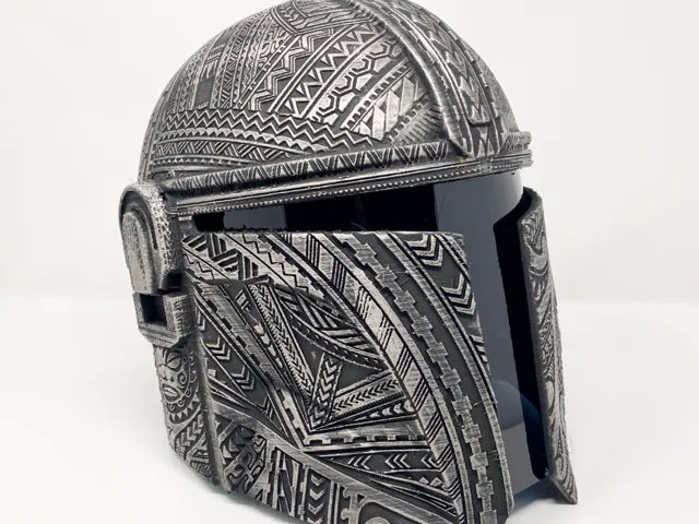 Tribal Mandalorian Helmet