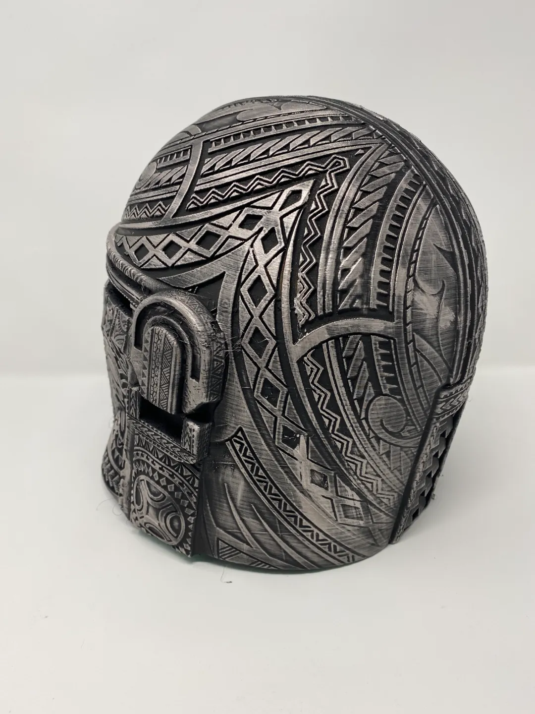 Tribal Mandalorian Helmet view 4
