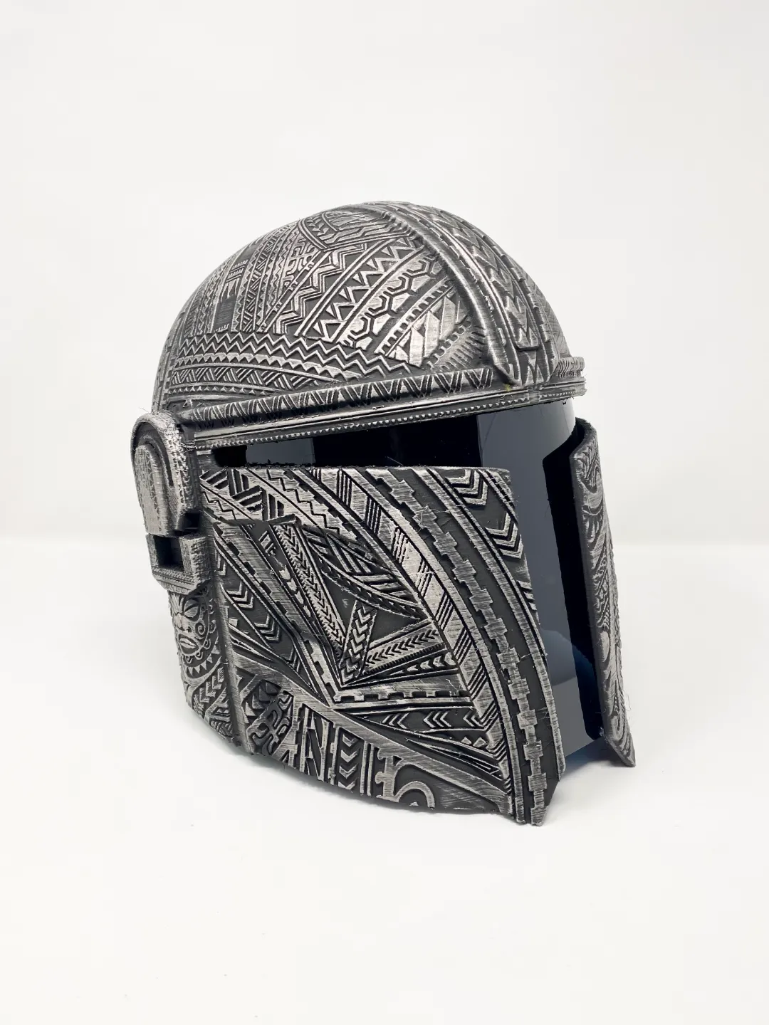Tribal Mandalorian Helmet view 2