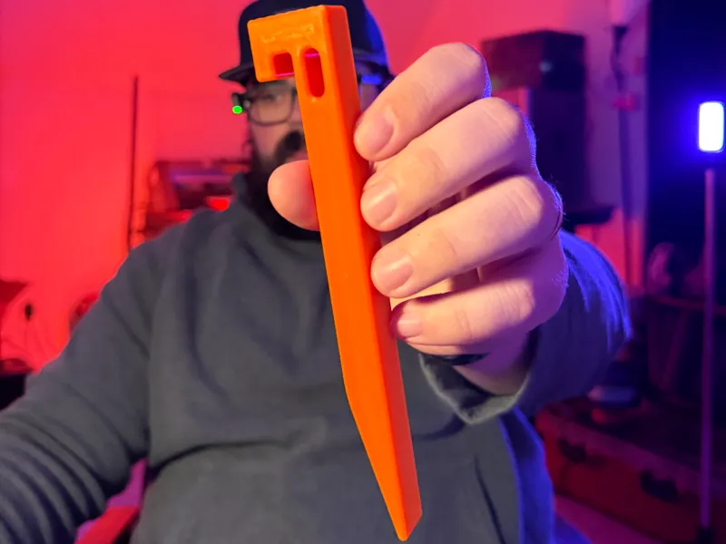 7 INCH TENT STAKE