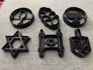 Hanukkah Cookie Cutter Set