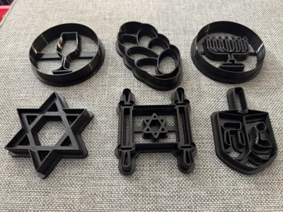 Hanukkah Cookie Cutter Set