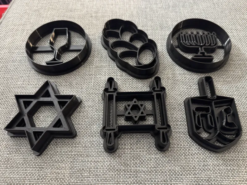Hanukkah Cookie Cutter Set