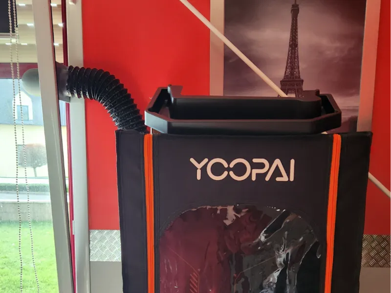 Adaptateur ventil 70mm fenêtre oscillo-battante