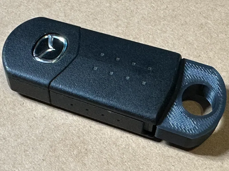Mazda 4-button Flip Key Keyhole Replacement