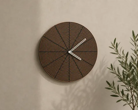 Boho Wall Clock 2 view 2