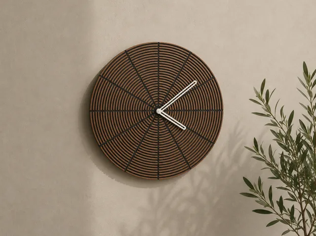 Boho Wall Clock 2