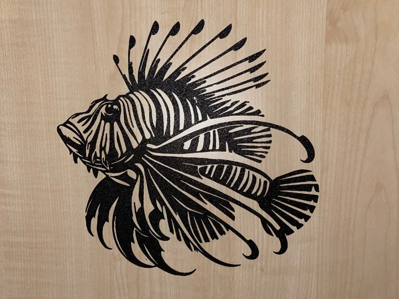 Wanddeko Feuerfisch