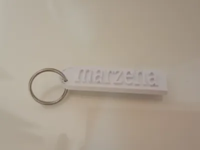 Marzena keychain