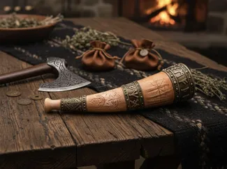 Skald's Echoe - Functional War Blow Horn