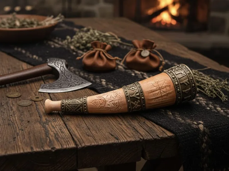 Skald's Echoe - Functional War Blow Horn