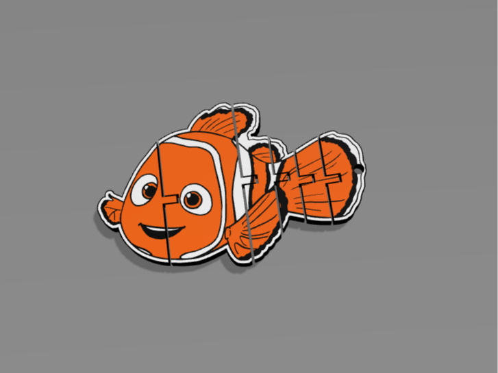 Finding Nemo Flexi Toy keychain