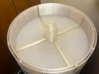 13 1/2" Dessicant drying basket