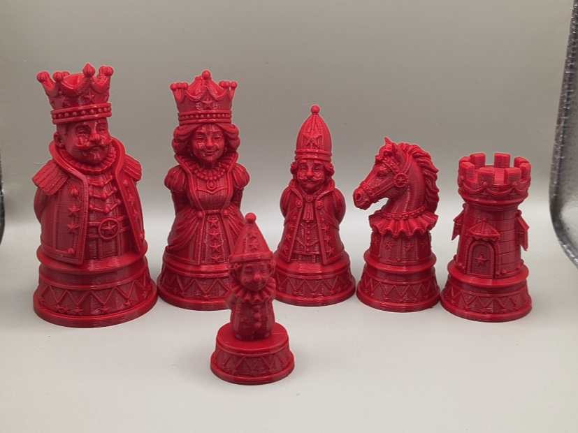 Circus Stars Chess Set