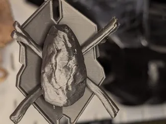 Halo Sticks and Stones charm