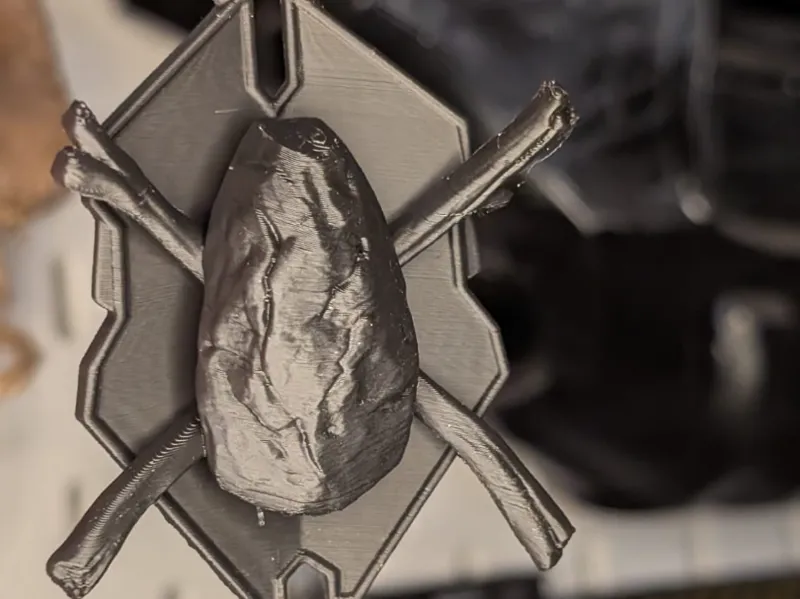 Halo Sticks and Stones charm