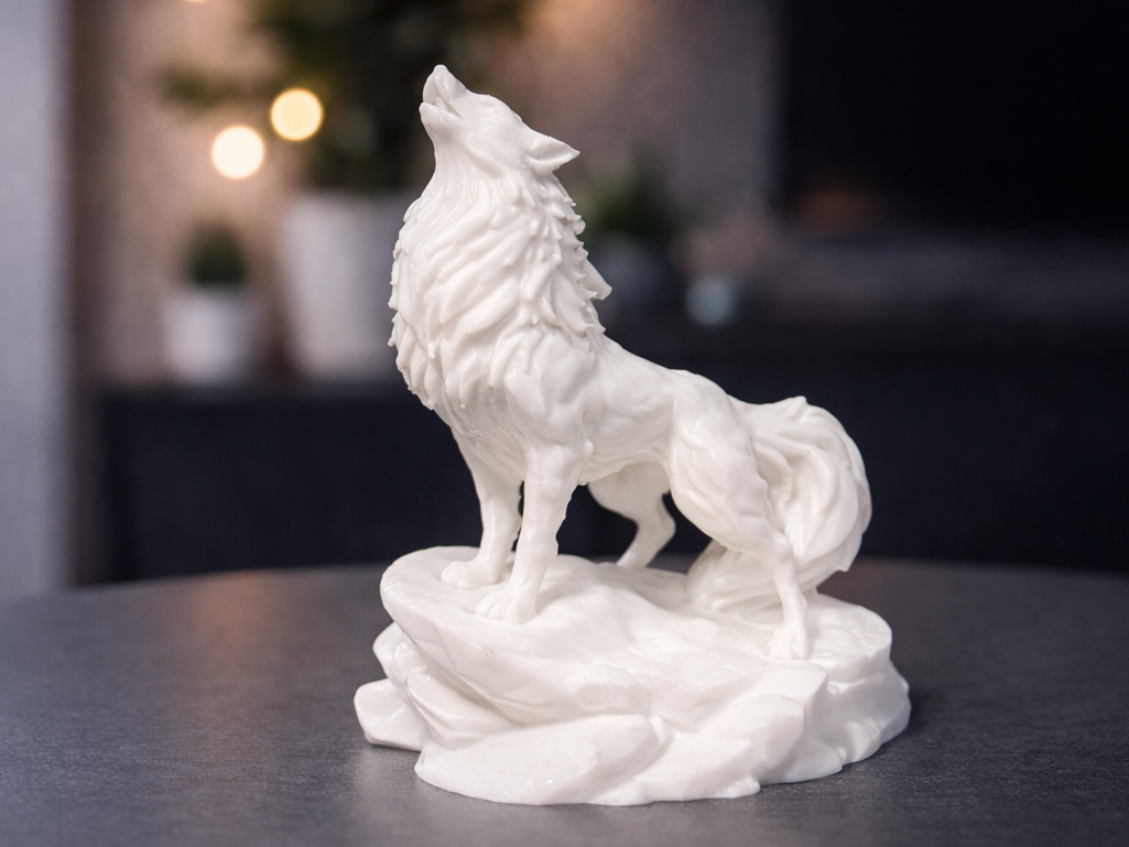 Wolf - Sculpture - Decor